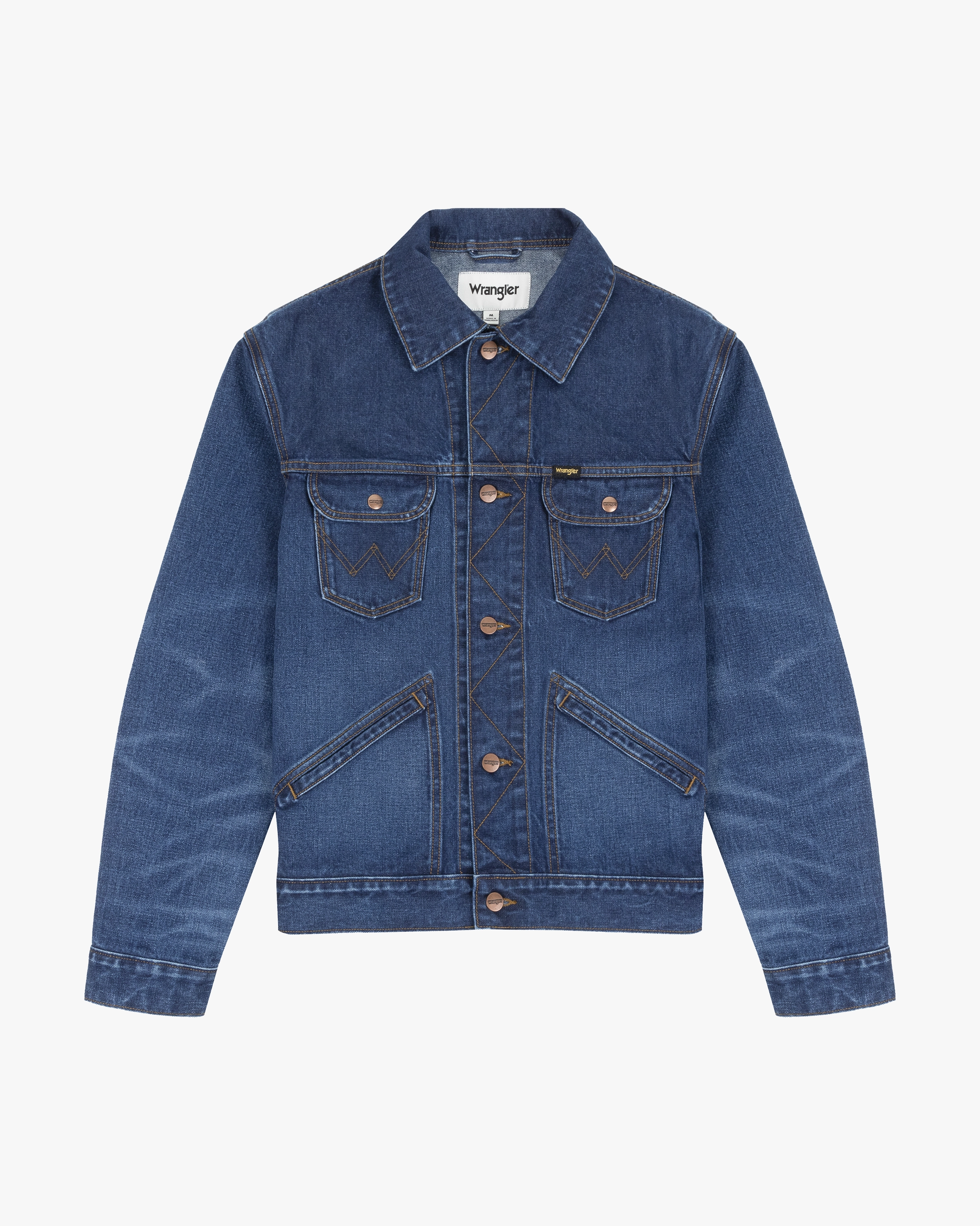 Wrangler Icons 124MJ Western Denim Jacket - Far Away