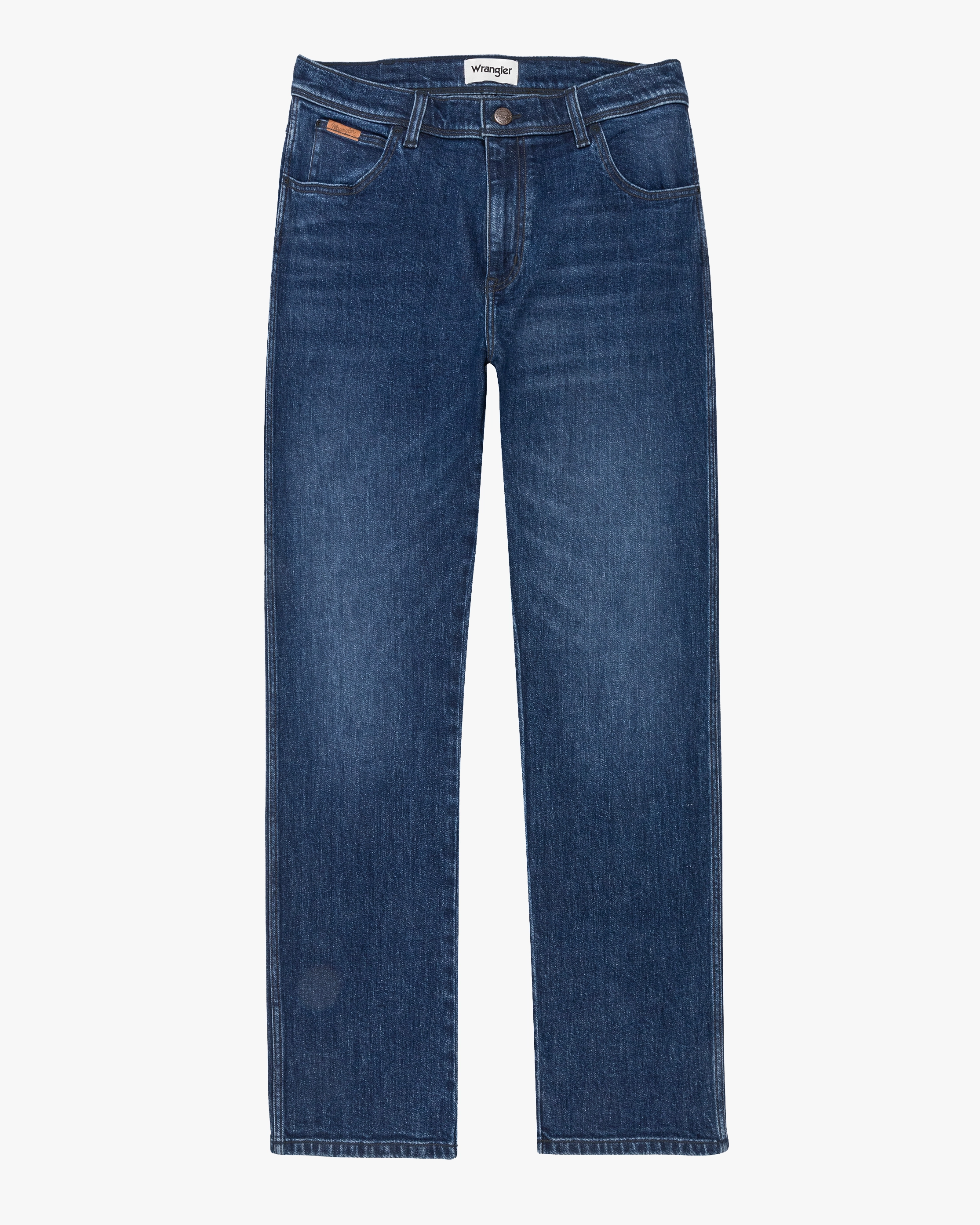 Wrangler Texas Stretch Authentic Straight Mens Jeans - Dancing Water