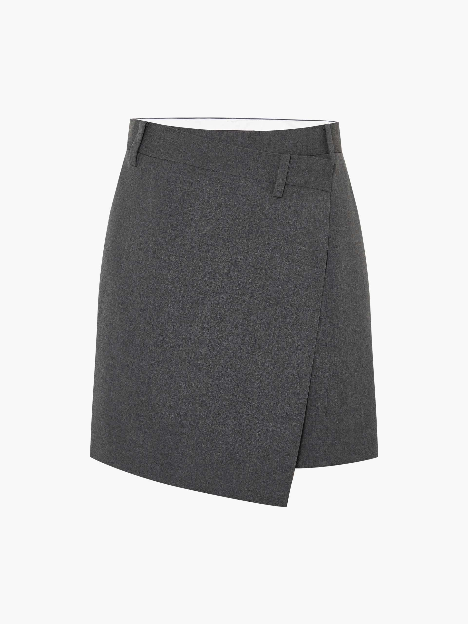 Wrap Detail Mini Skirt