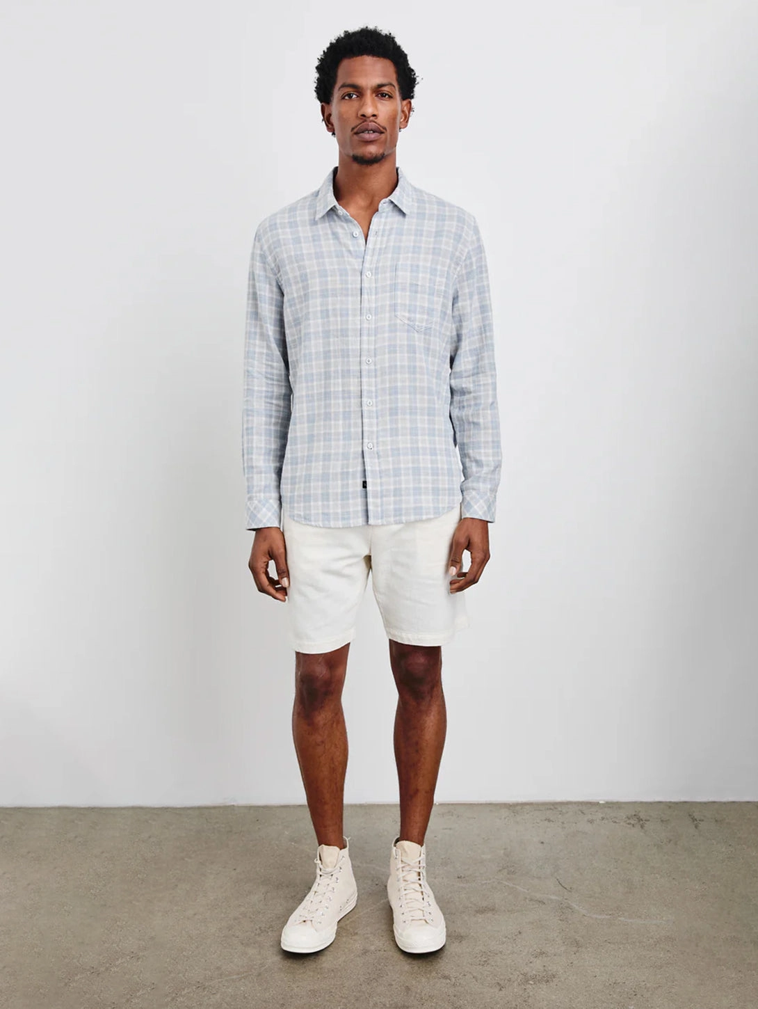 Wyatt Shirt - Gentle Shore Mélange