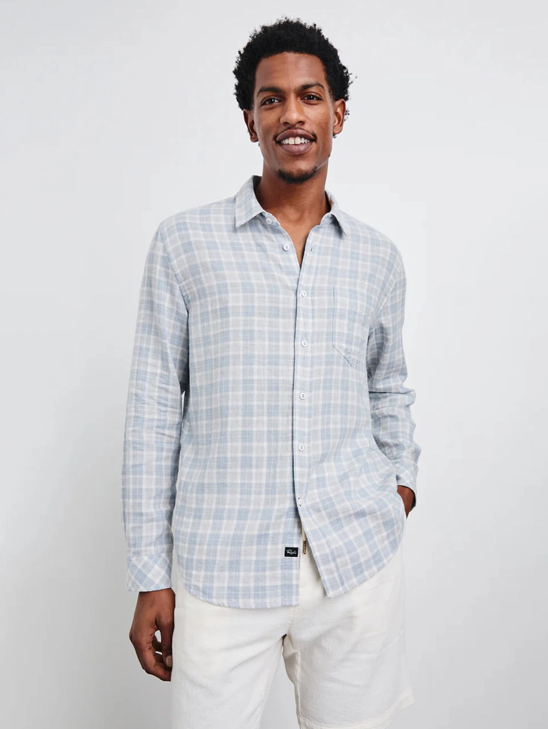 Wyatt Shirt - Gentle Shore Mélange