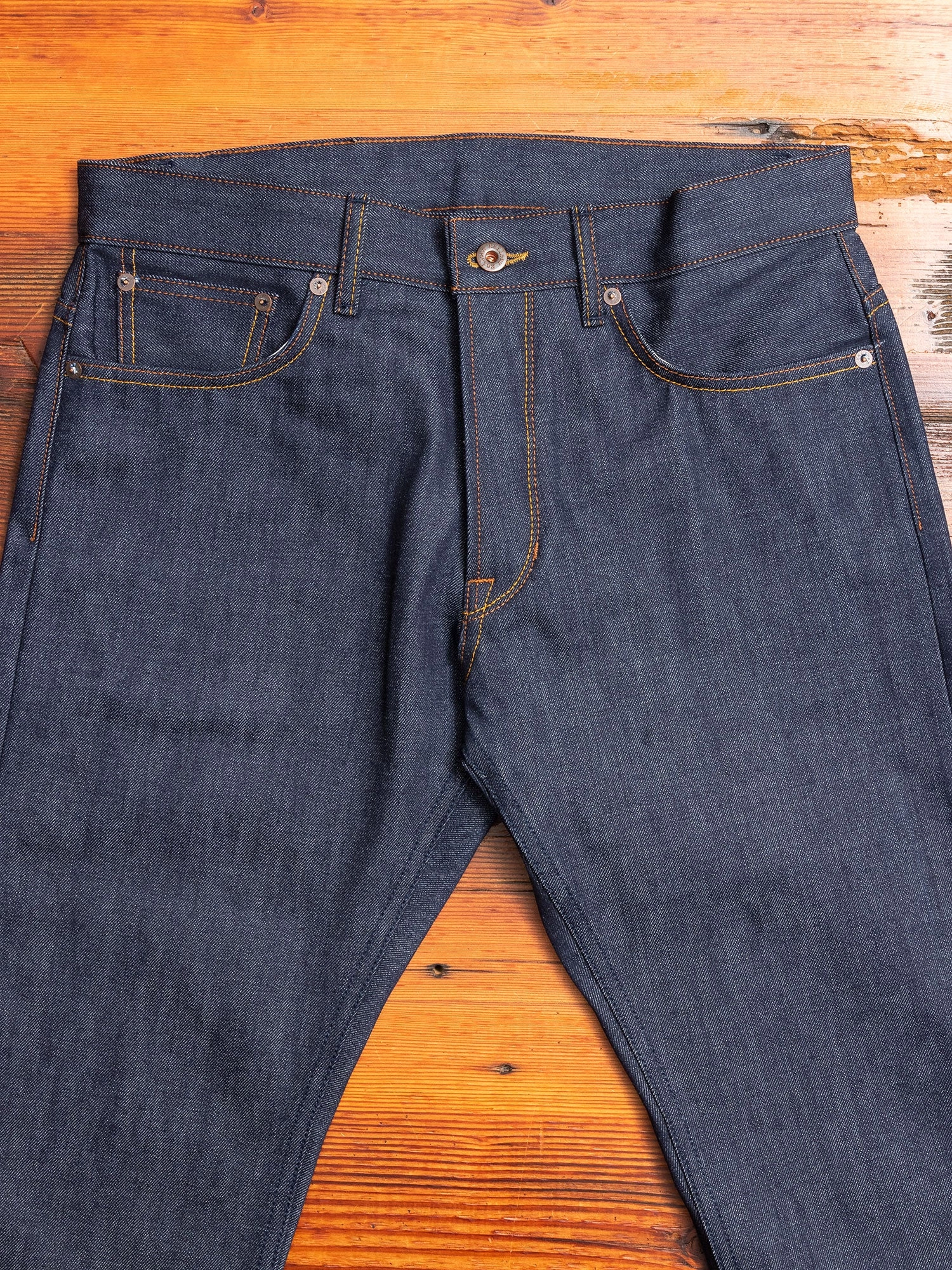 X001 13.5oz Cone Mills Selvedge Denim - Spikes Fit