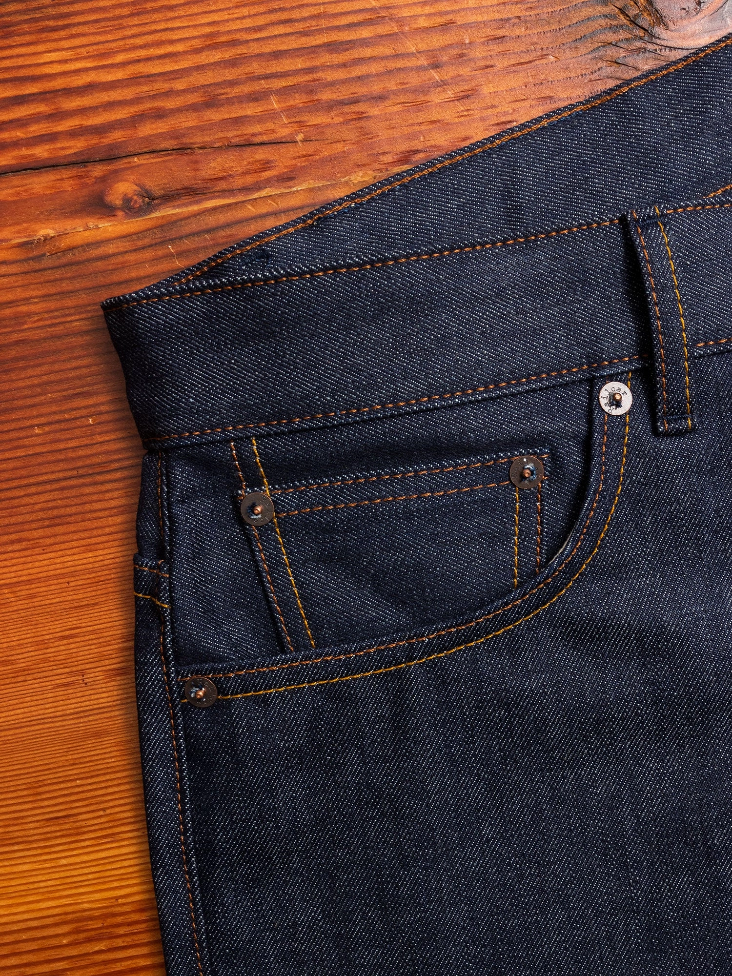 X001 13.5oz Cone Mills Selvedge Denim - Spikes Fit