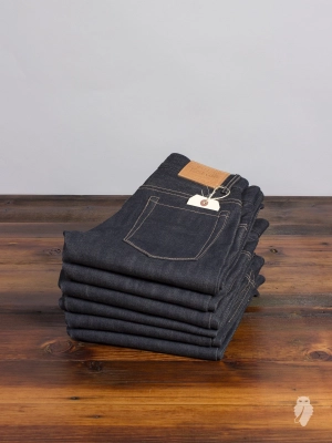 X019 Tinted Weft 13.75oz Selvedge Denim - Spikes Fit