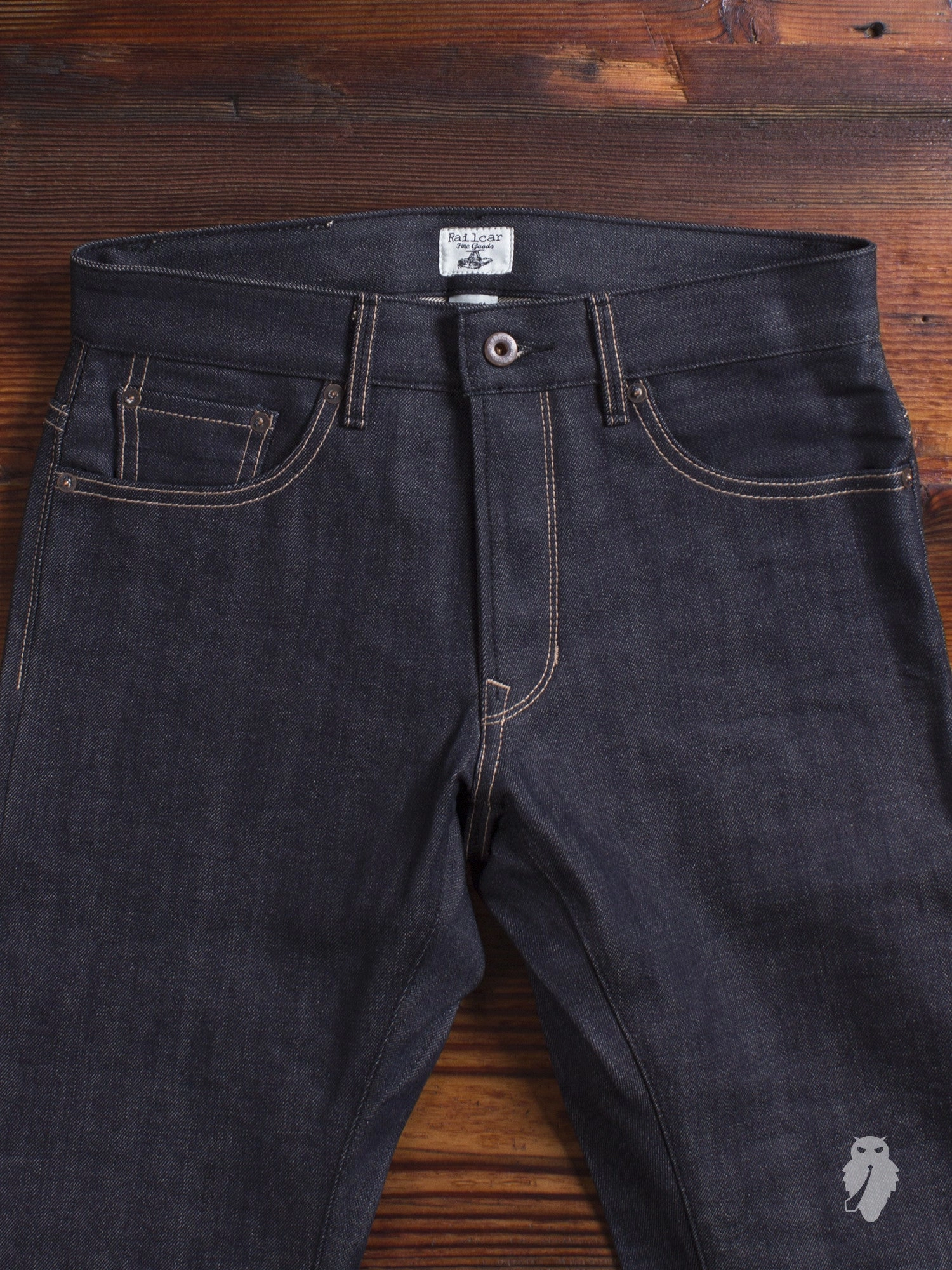X019 Tinted Weft 13.75oz Selvedge Denim - Spikes Fit