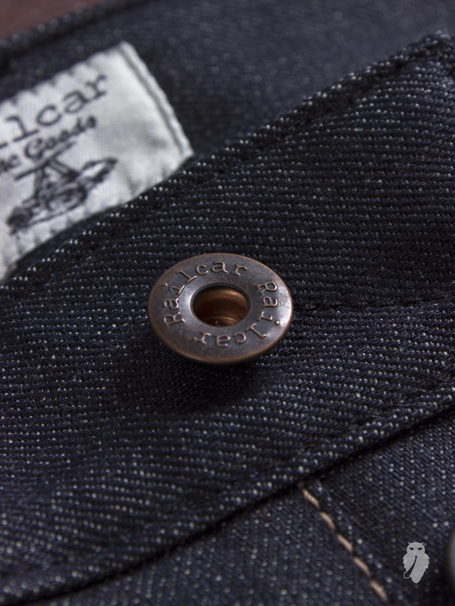 X019 Tinted Weft 13.75oz Selvedge Denim - Spikes Fit