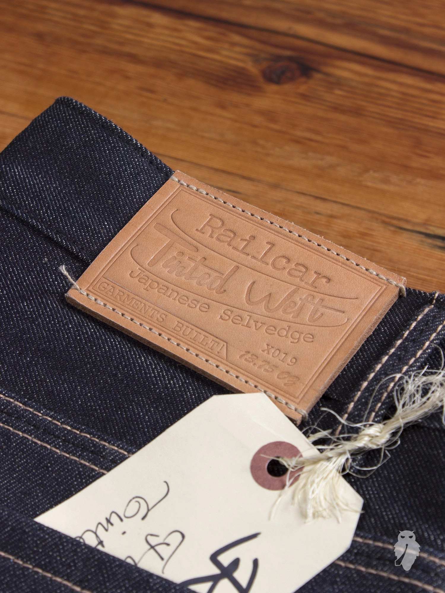 X019 Tinted Weft 13.75oz Selvedge Denim - Spikes Fit