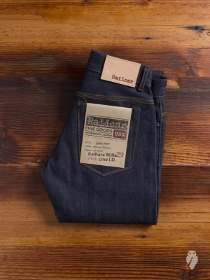 X020 Kaihara 14oz Selvedge Denim - Spikes Fit