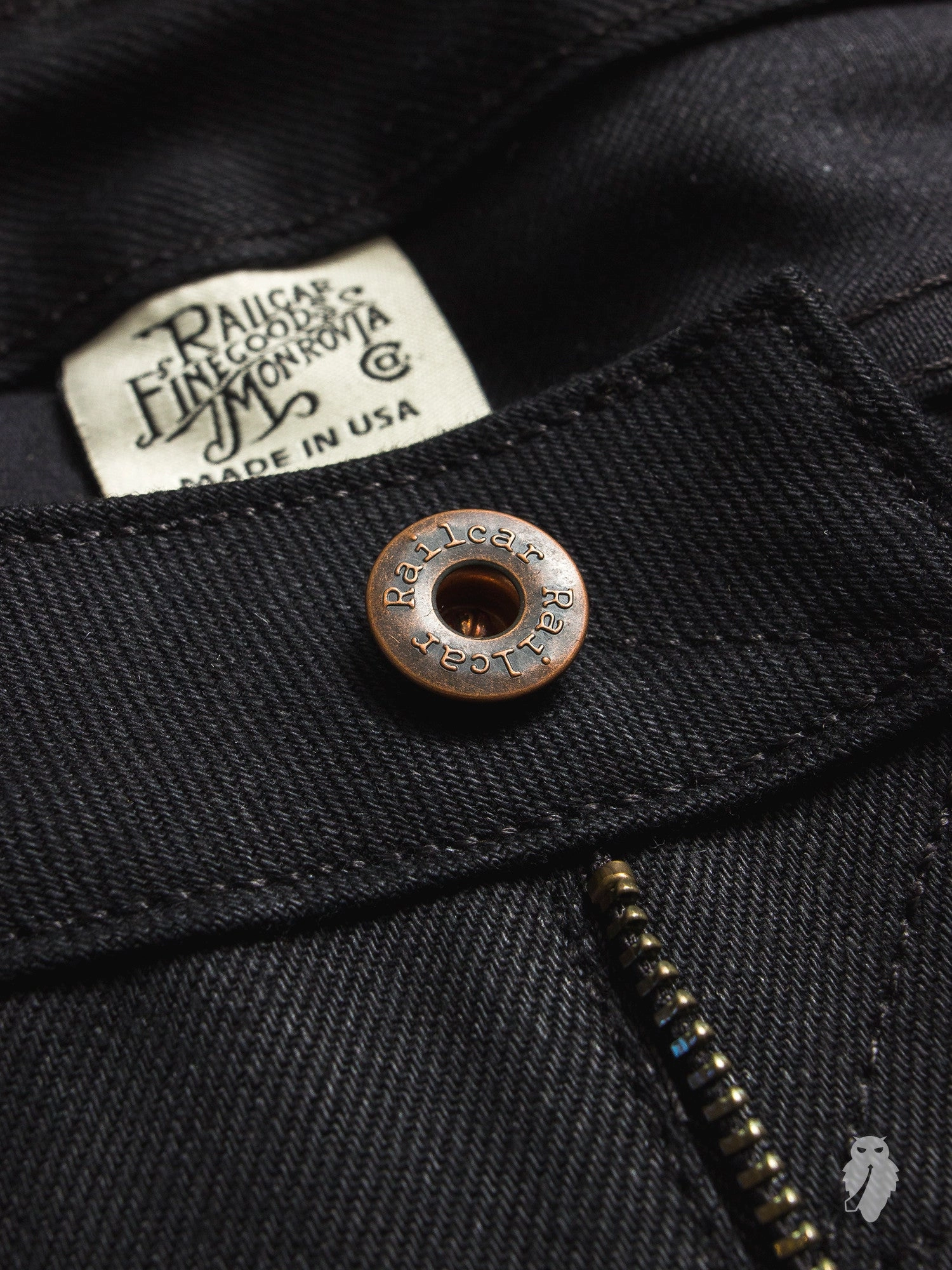 x026 Women's 13oz Black Selvedge Denim - Vixen Fit