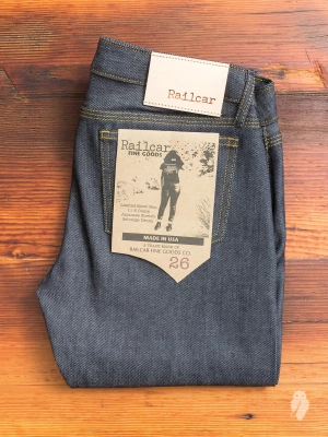 X041 11.5oz Women's Stretch Selvedge Denim - Vixen Fit