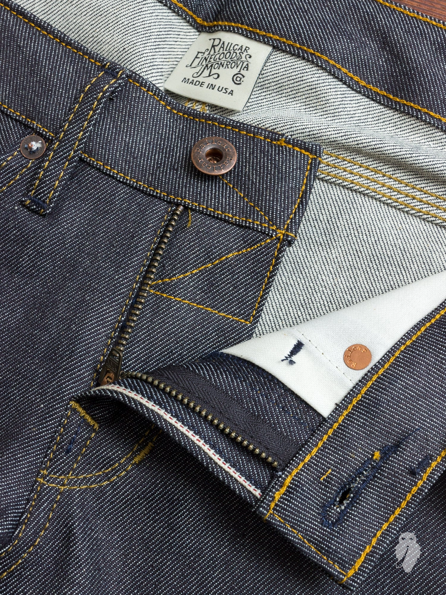 X041 11.5oz Women's Stretch Selvedge Denim - Vixen Fit