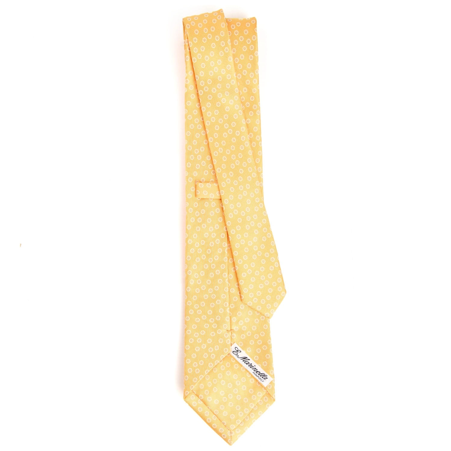 YELLOW CLASSIC SILK TIE
