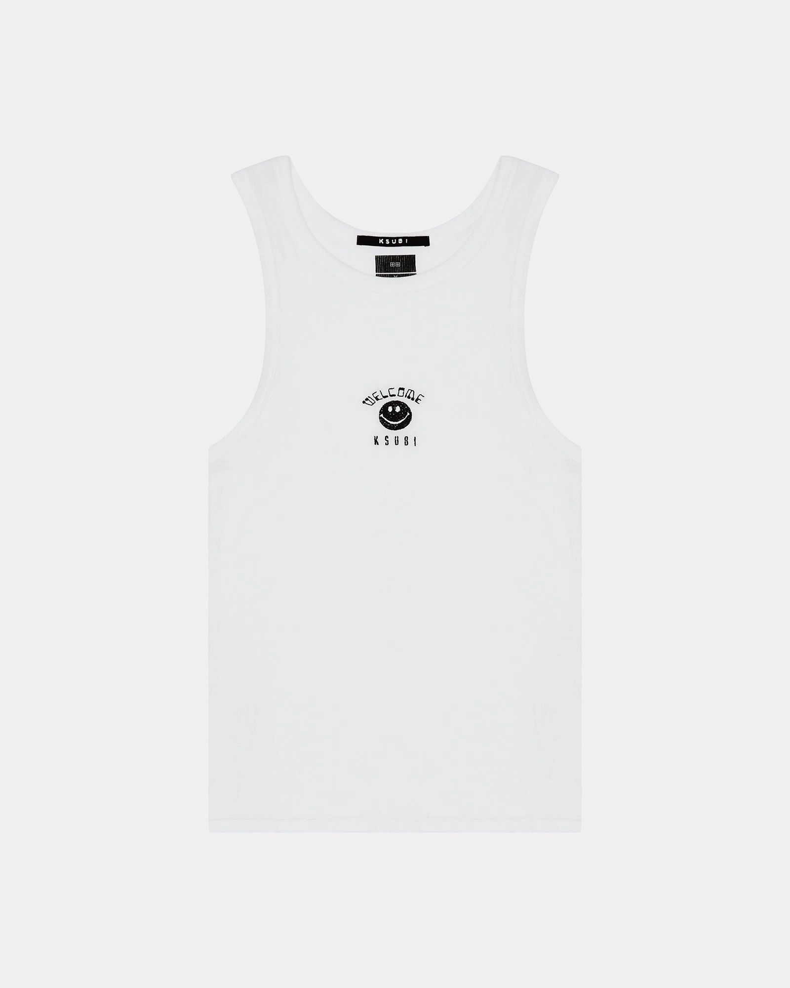 ZINE DEBUT SINGLET WHITE